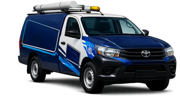 Service van parked on a North Strathfield street