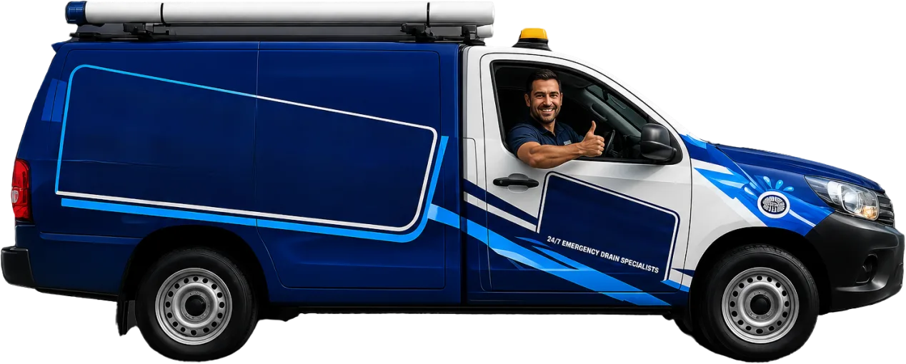 Service van parked on a North Strathfield street